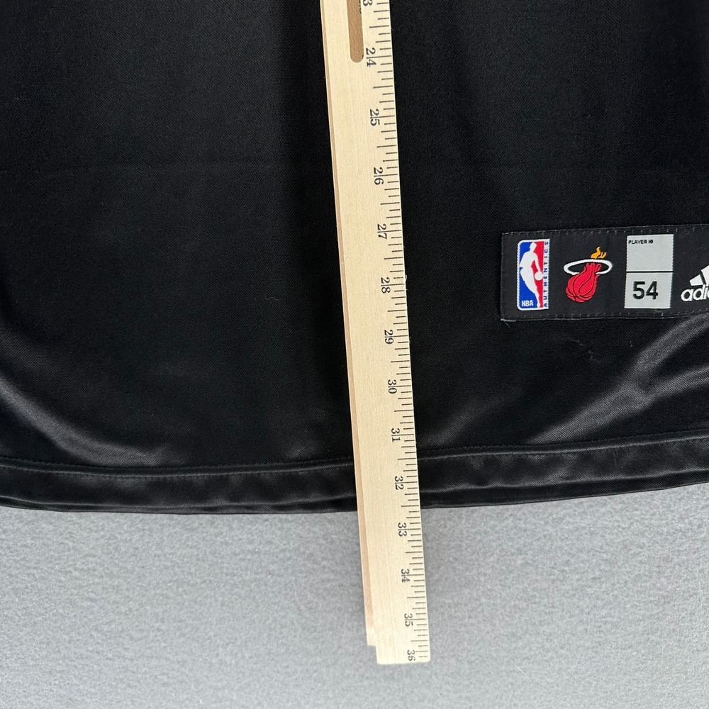 Adidas NBA Miami Heat Lebron James Jersey #6 Black SZ 54 NWT Streetwear Ball - Picture 7 of 11